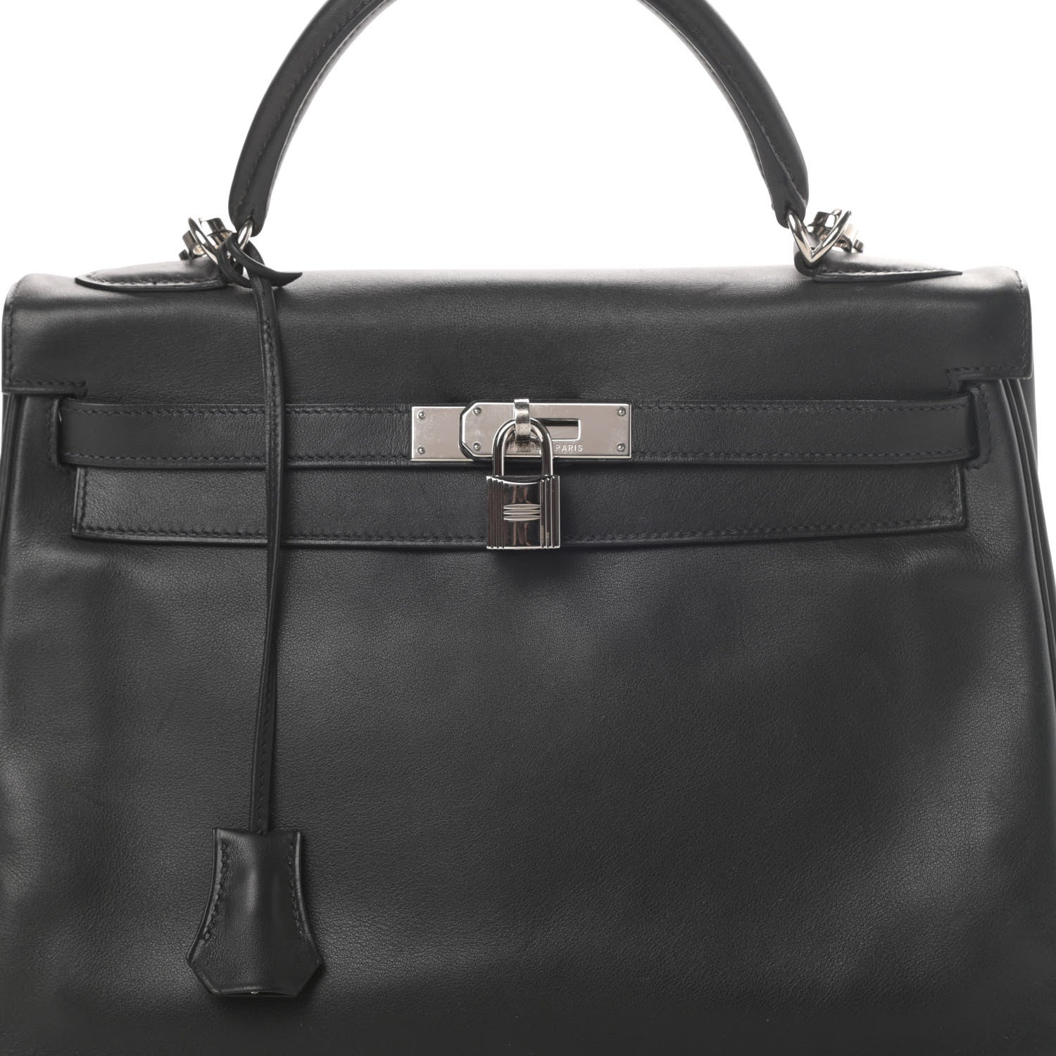 Hermes Swift Kelly 32 Black 9 of 19
