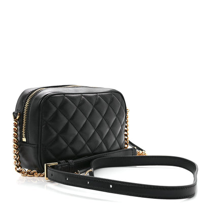 Versace Nappa Quilted Medusa Camera Bag Black 3 of 12