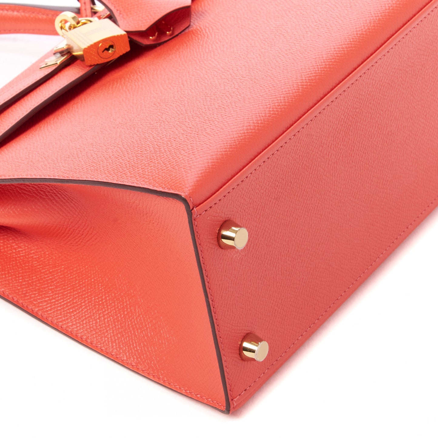 Epsom Kelly Sellier 25 Rouge Pivoine