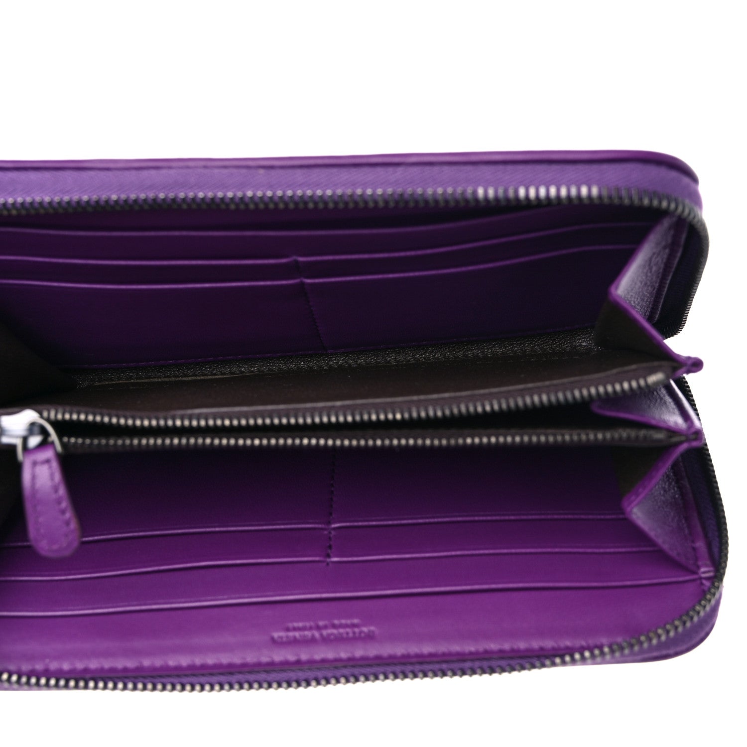 Bottega Veneta Nappa Intrecciato Zip Around Wallet Monalisa 5 of 8