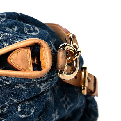 Louis Vuitton Denim Neo Cabby MM Blue 10 of 13