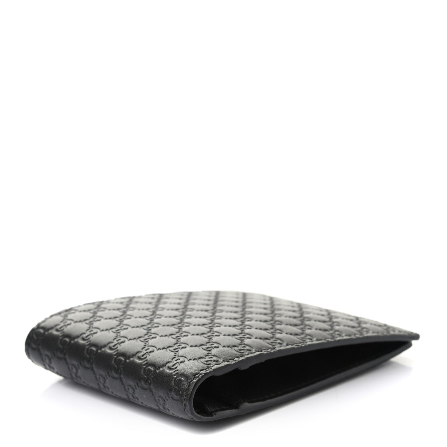 Gucci Microguccissima Bi-Fold Wallet Black 4 of 8