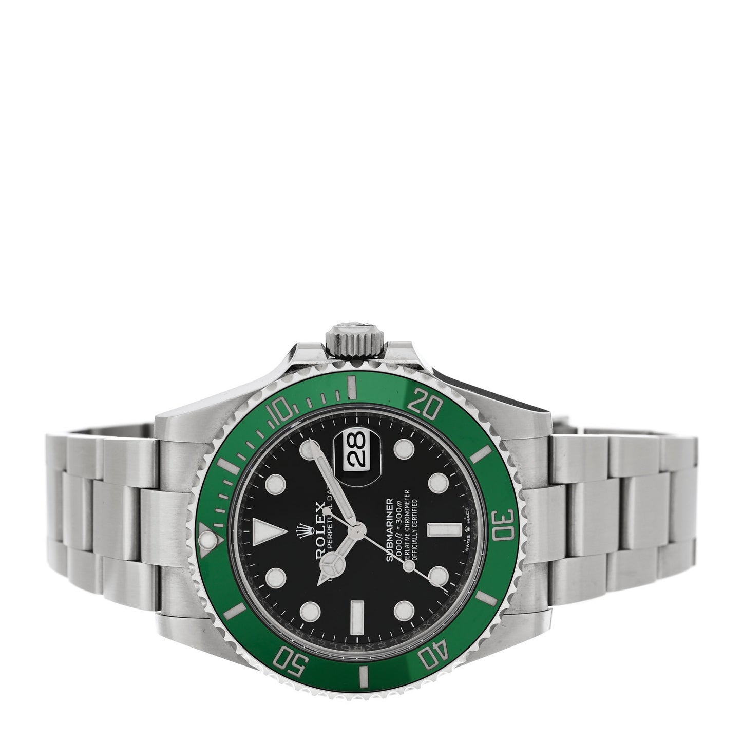 Stainless Steel 41mm Oyster Perpetual Submariner Date Starbucks Watch Black 126610LV