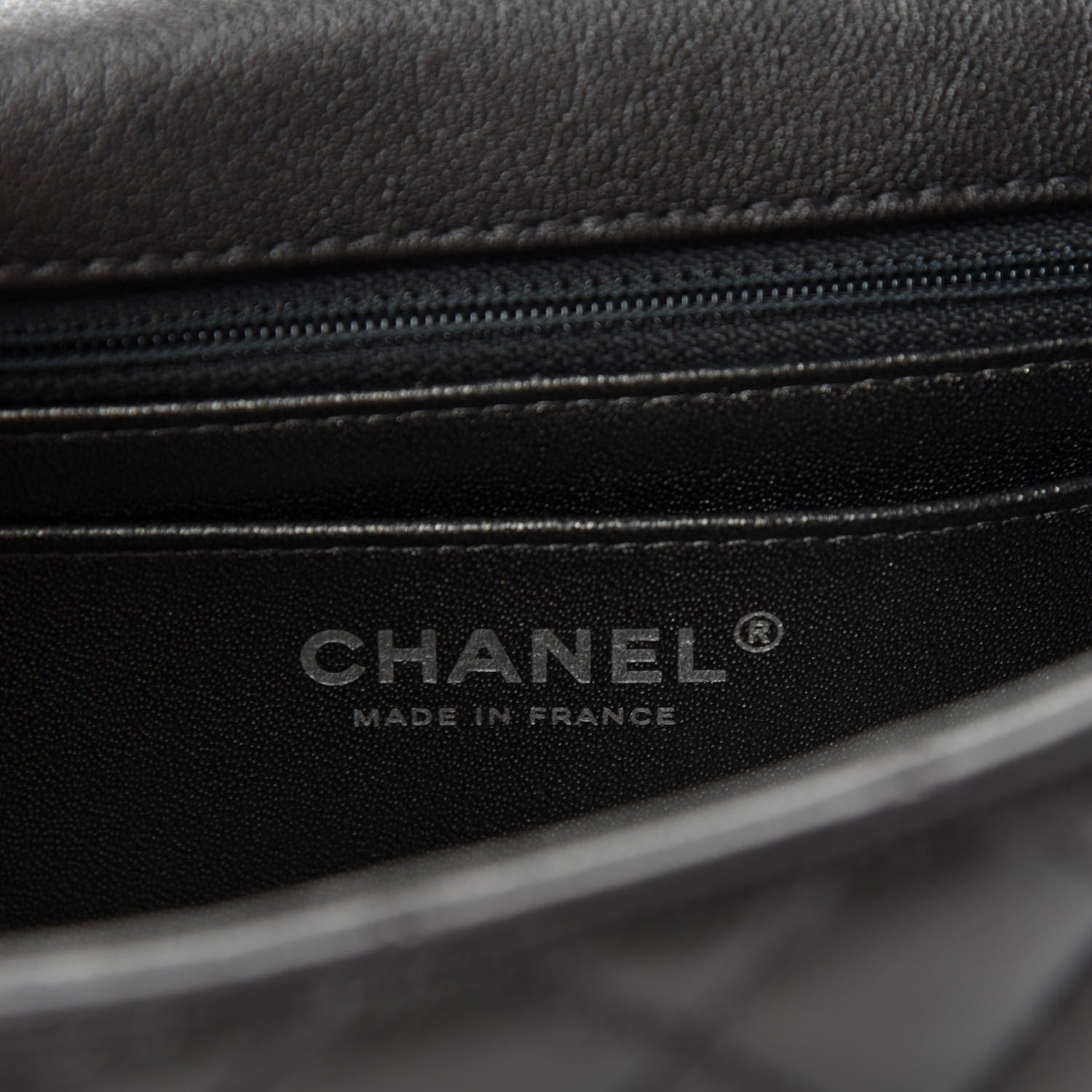 Chanel Goatskin Quilted 2.55 Reissue Mini Flap Dark Silver 8 of 11