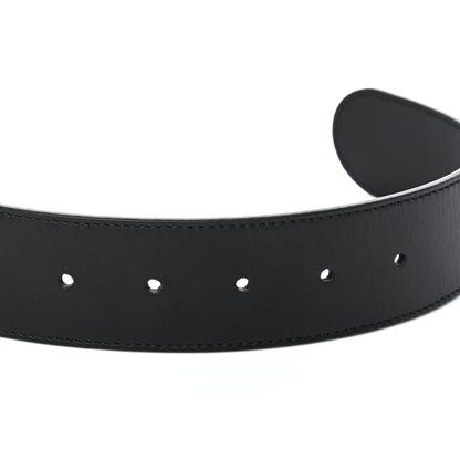 Gucci Calfskin Double G 40mm Belt 75 30 Black 4 of 5