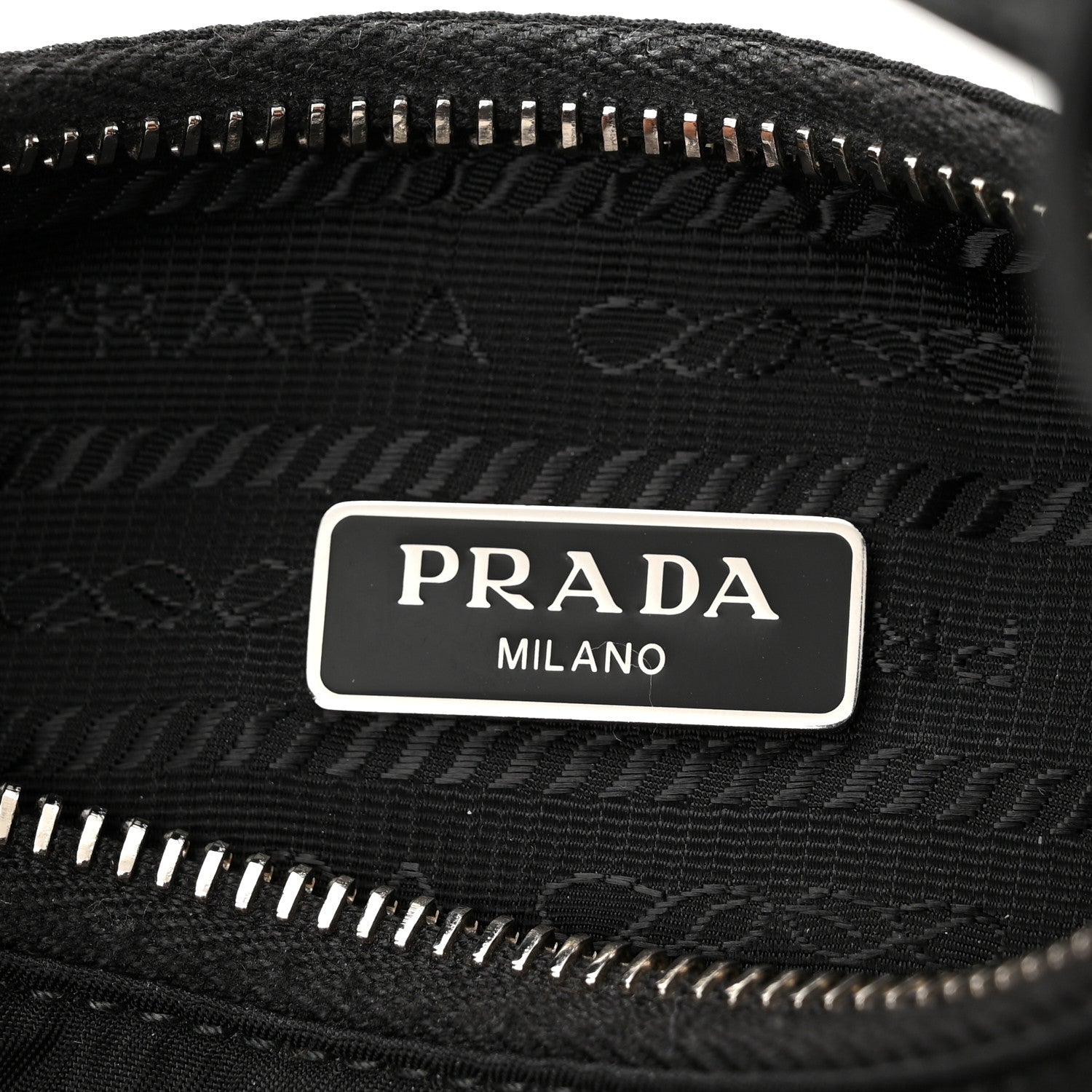 Prada Re-Nylon Saffiano Re-Edition 2005 Shoulder Bag Black 6 of 9