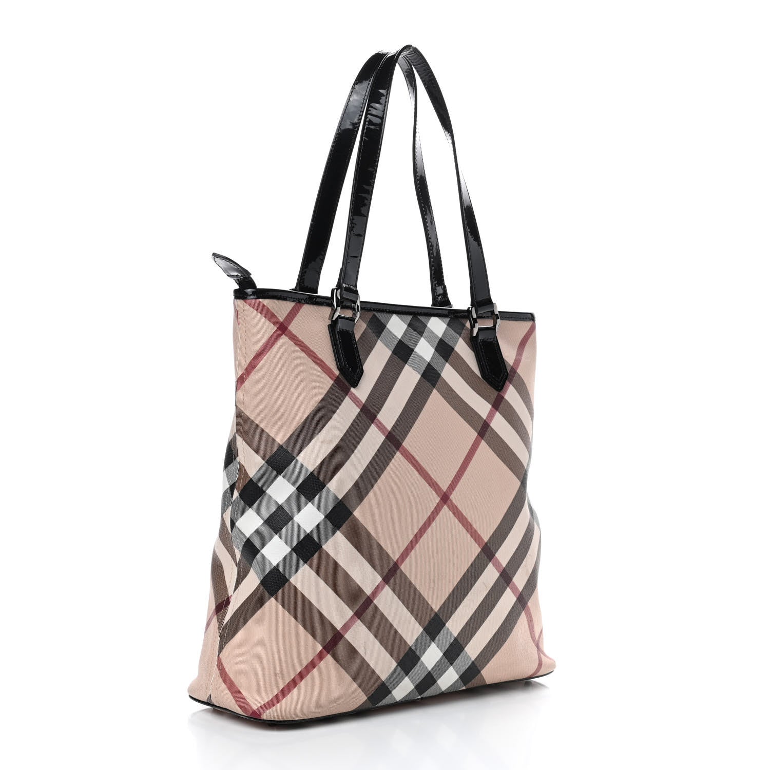 Burberry Supernova Check Tote Black 2 of 11