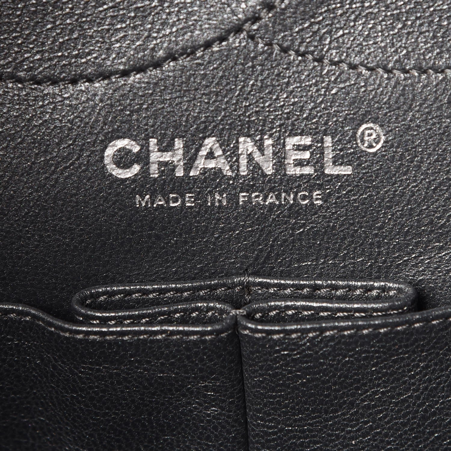 Chanel Metallic Aged Calfskin Quilted 2.55 Reissue 227 Flap Dark Silver 7 of 10