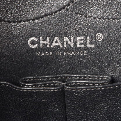 Chanel Metallic Aged Calfskin Quilted 2.55 Reissue 227 Flap Dark Silver 7 of 10