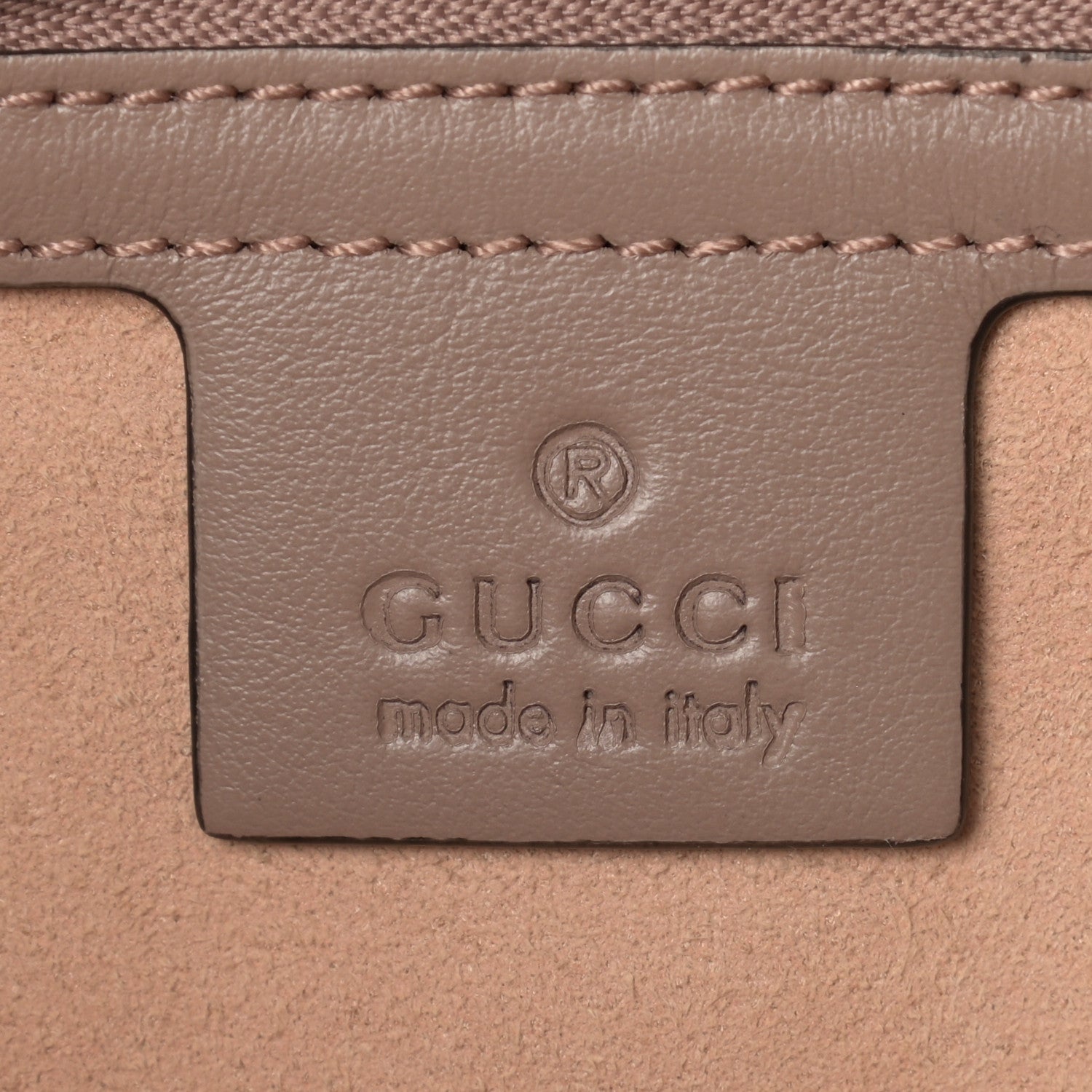Gucci Calfskin Matelasse Small GG Marmont Shoulder Bag Porcelain Rose 6 of 10