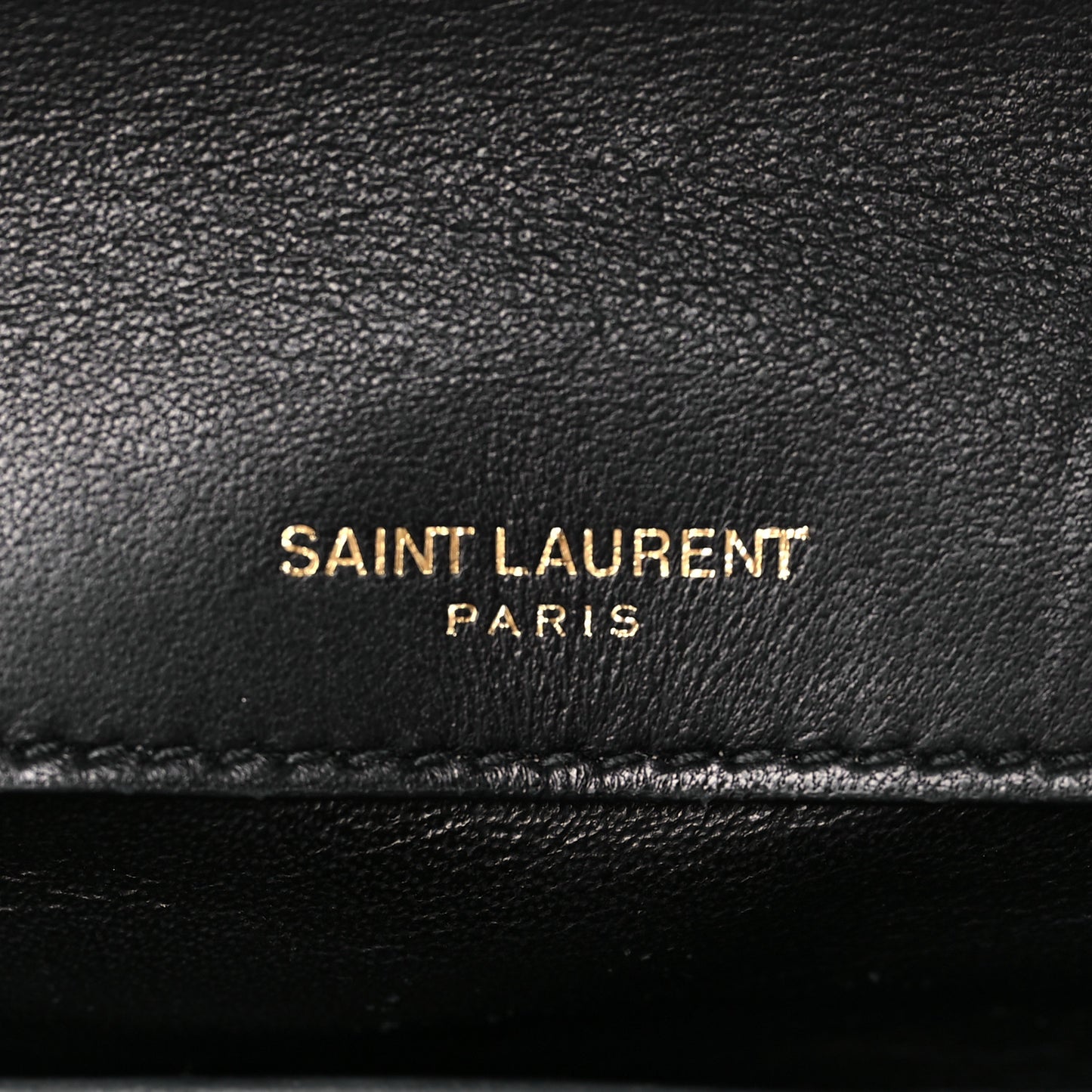 Lambskin Matelasse Monogram Small Vicky Chain Bag Black