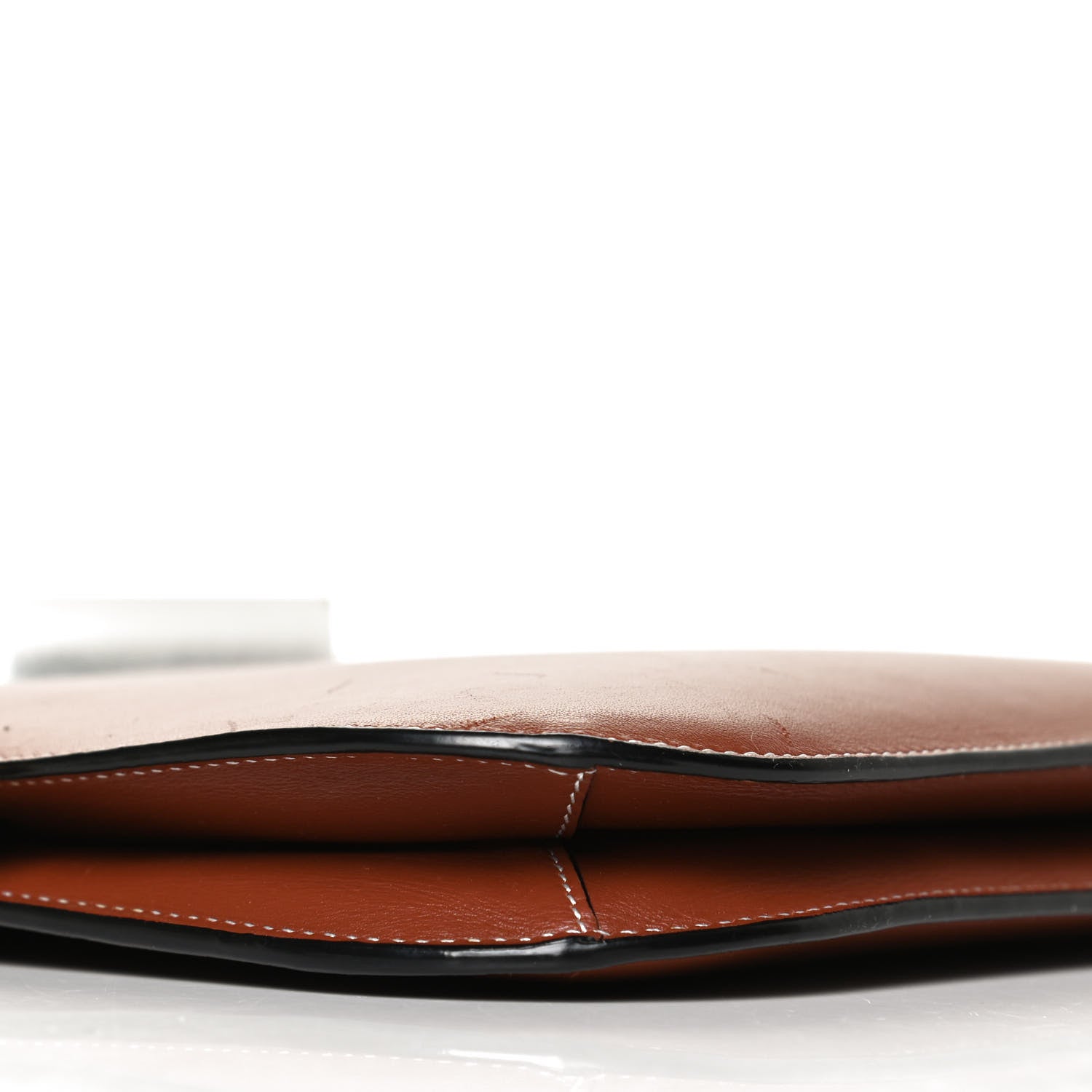 Loewe Calfskin Gate Double Zip Pouch Crossbody Brick 9 of 12