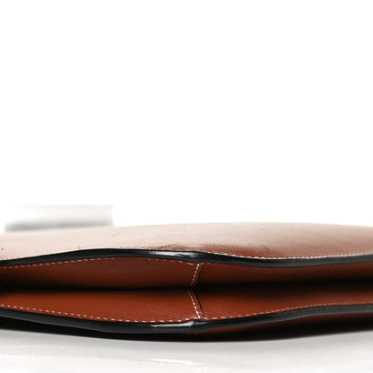 Loewe Calfskin Gate Double Zip Pouch Crossbody Brick 9 of 12