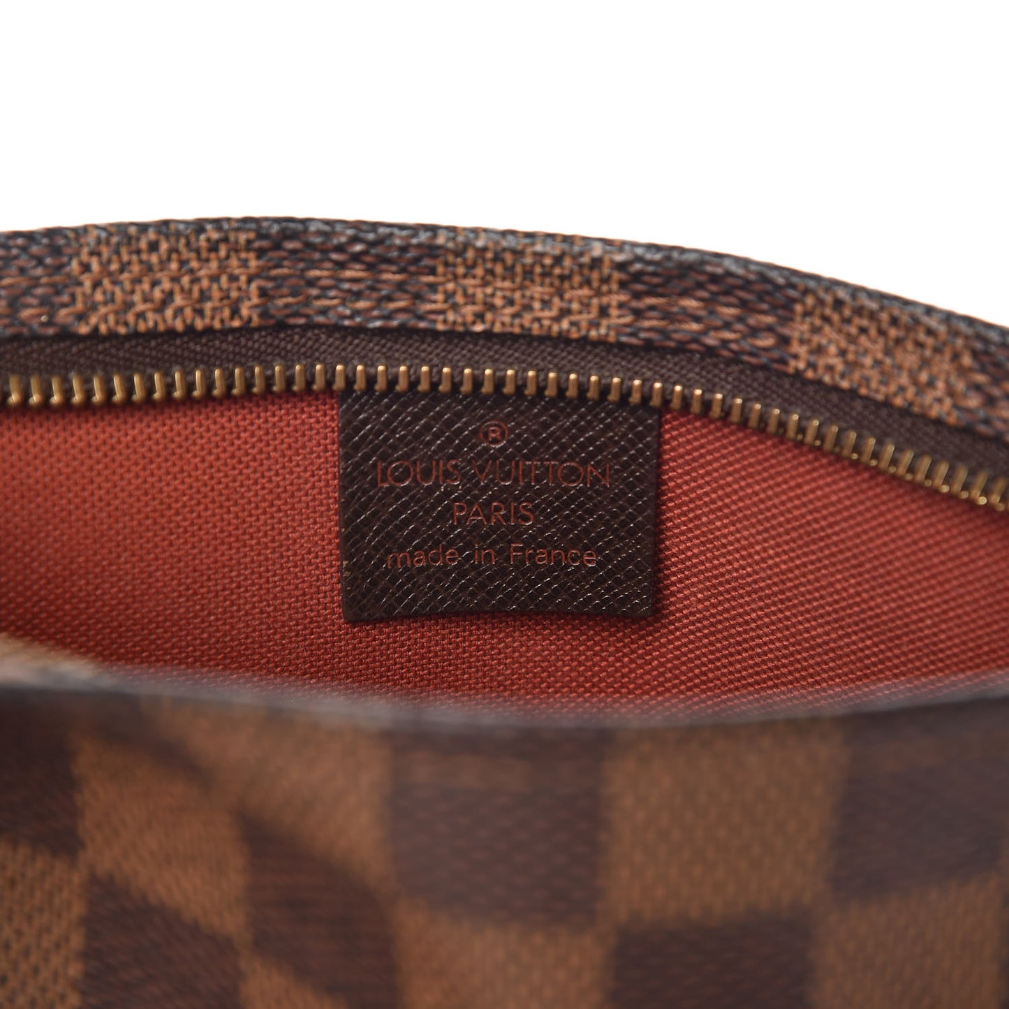 Damier Ebene Trousse Make Up Bag Pochette
