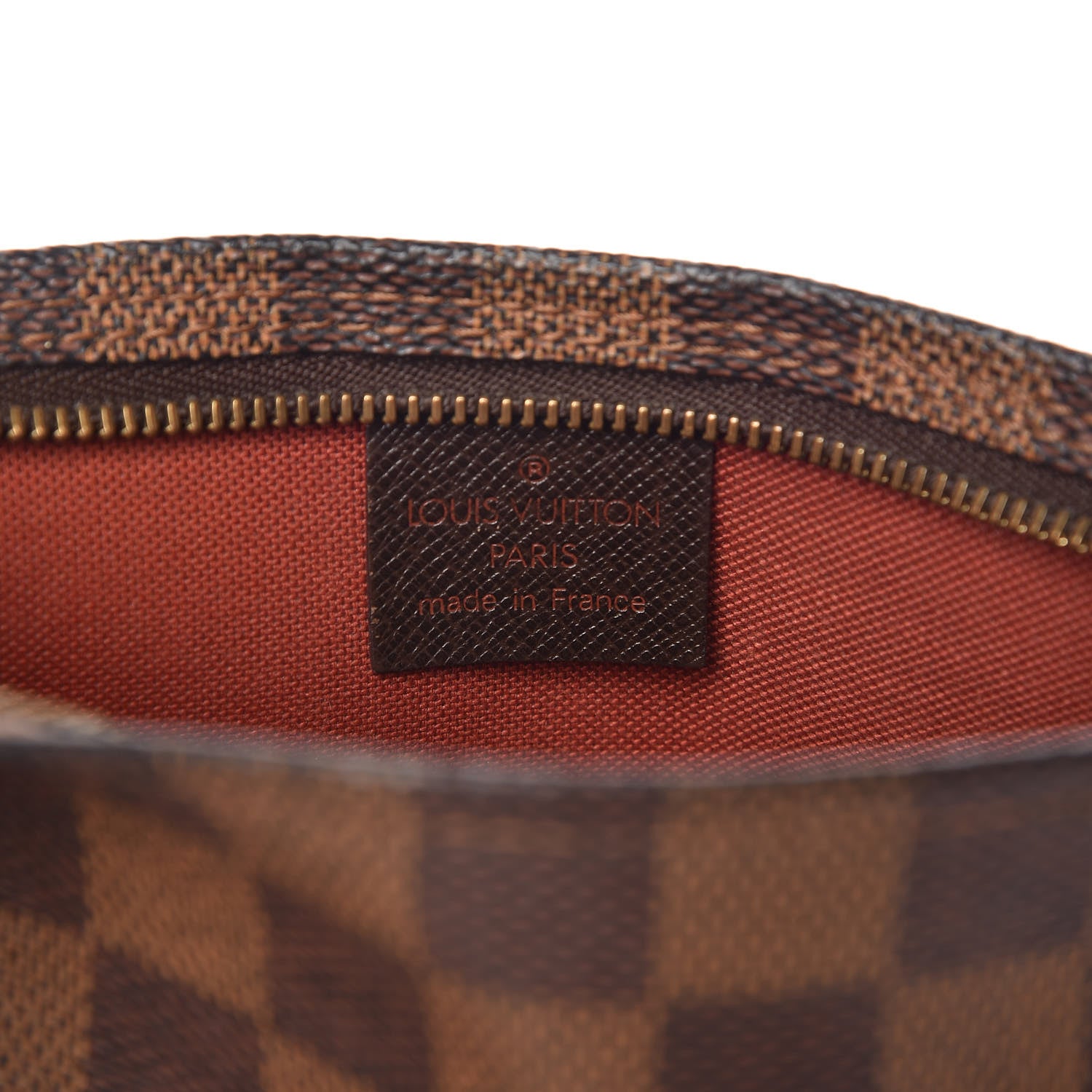 Louis Vuitton Damier Ebene Trousse Make Up Bag Pochette 8 of 14