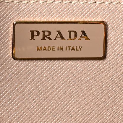 Prada Saffiano Lux Large Galleria Double Zip Tote Cammeo 6 of 9