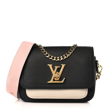 Louis Vuitton Grained Calfskin Lockme Tender Black 1 of 7