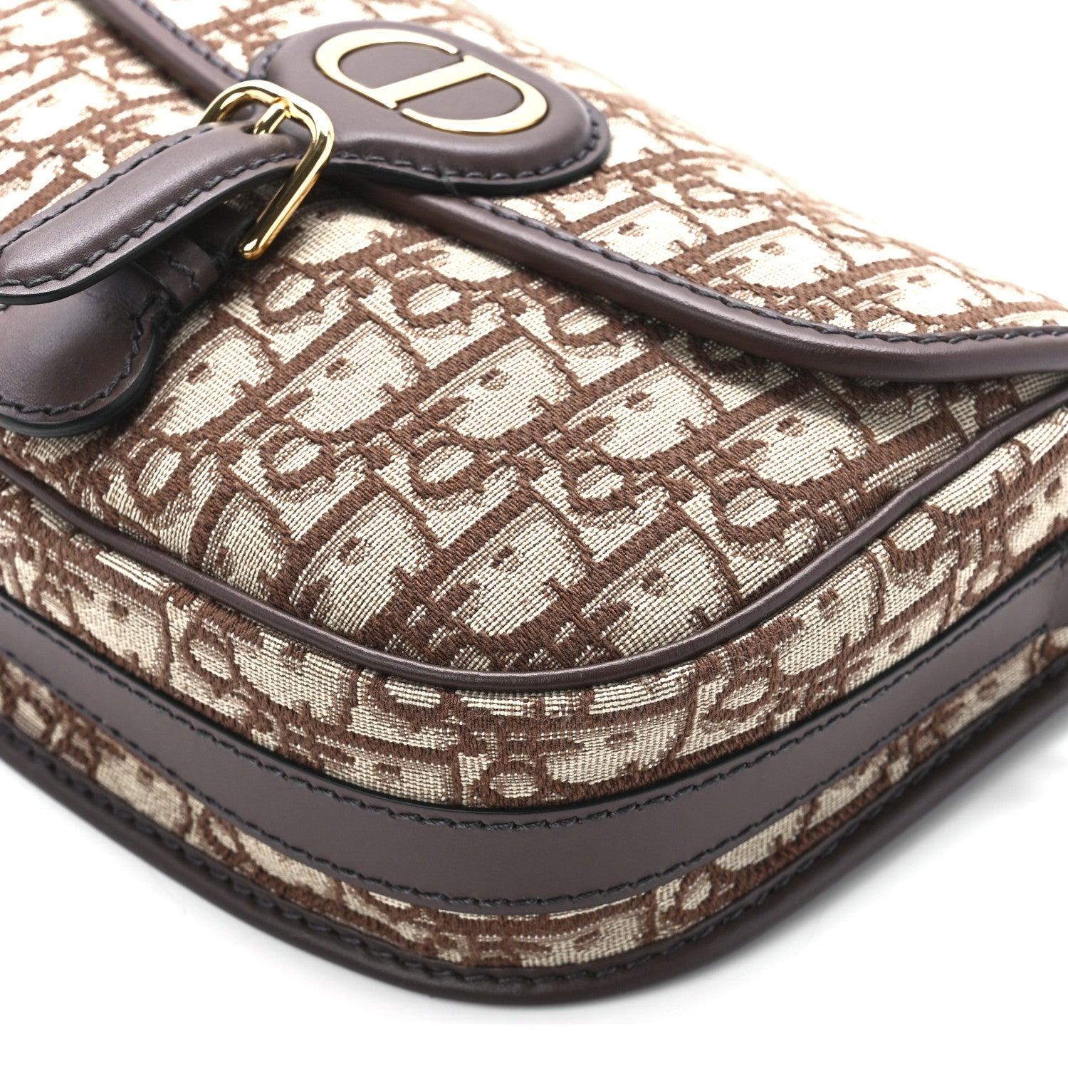 Christian Dior Oblique Medium Bobby Flap Brown 10 of 10