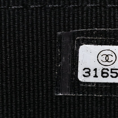 Chanel Lambskin Quilted Small Top Handle Vanity Case With Chain Black 7 of 10