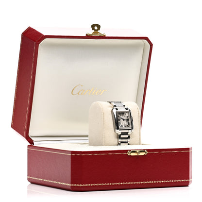 Cartier Stainless Steel 23mm Tank Anglaise Quartz Watch 5 of 5