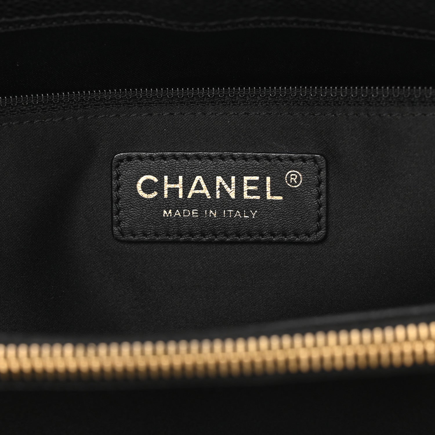 Chanel Caviar Quilted Grand Shopping Tote GST Black 6 of 11