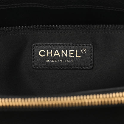 Chanel Caviar Quilted Grand Shopping Tote GST Black 6 of 11