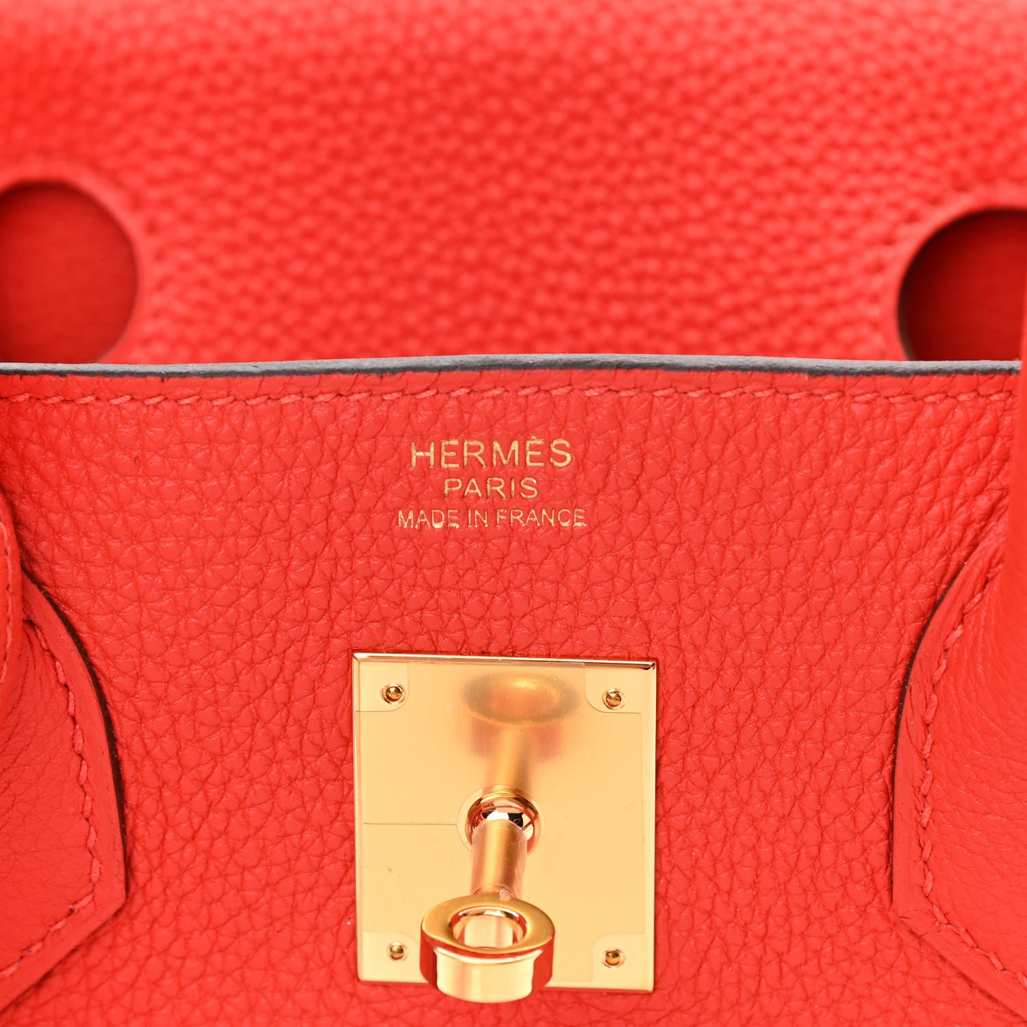Hermes Togo Birkin 30 Capucine 5 of 10