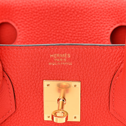 Hermes Togo Birkin 30 Capucine 5 of 10