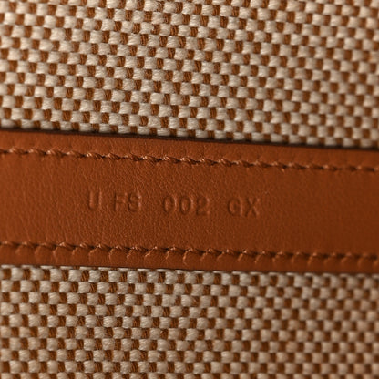 Hermes Swift H Canvas Cabas H En Biais 40 Ecru Naturel Gold 7 of 10