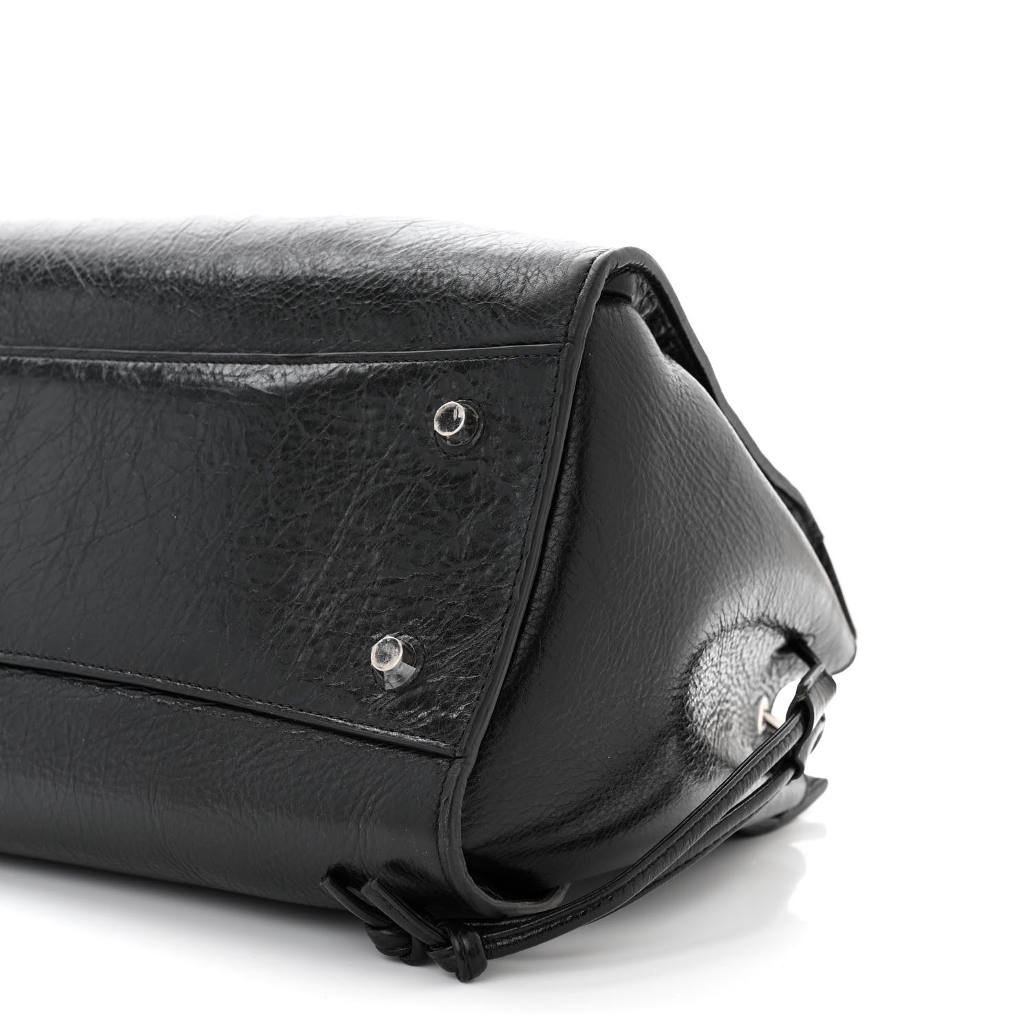 Mulberry High Shine Calfskin Iris Tote Black 11 of 11
