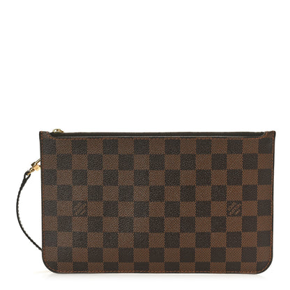 Louis Vuitton Damier Ebene Neverfull MM GM Pochette 1 of 7