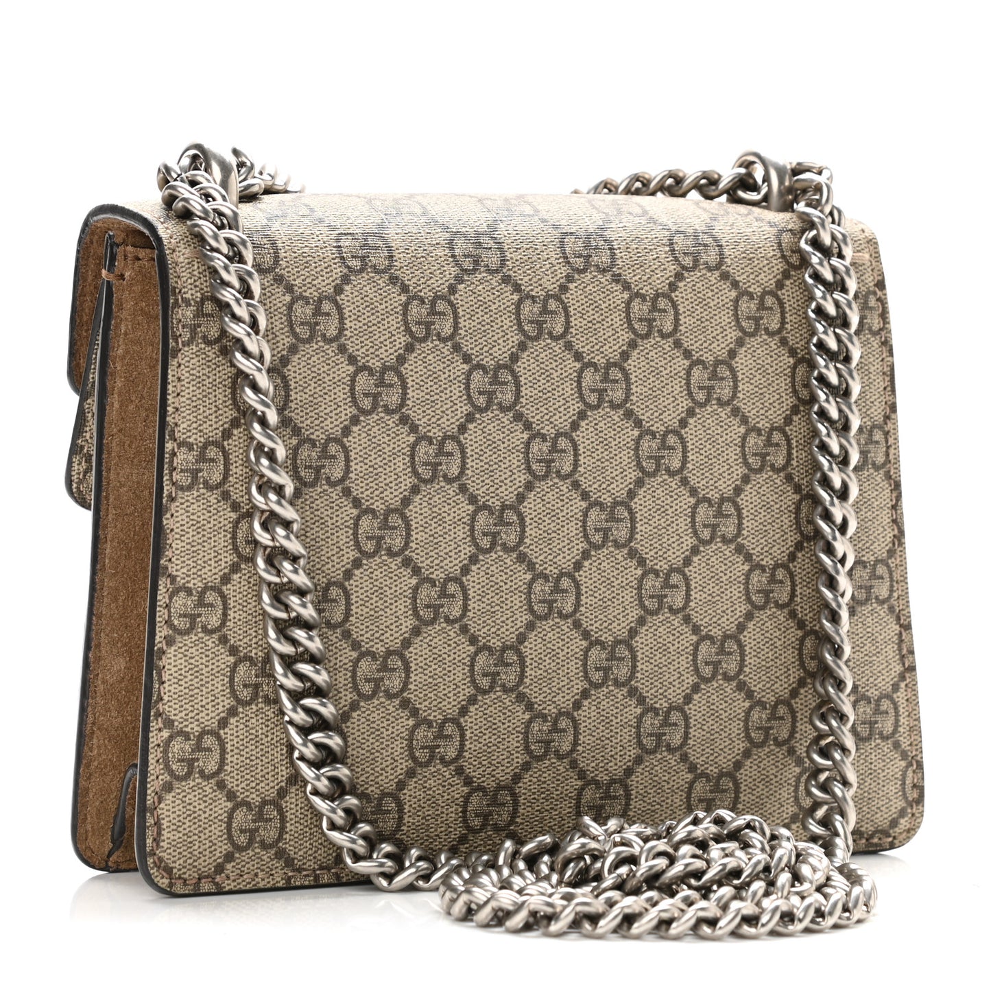 GG Supreme Monogram Mini Dionysus Shoulder Bag Taupe