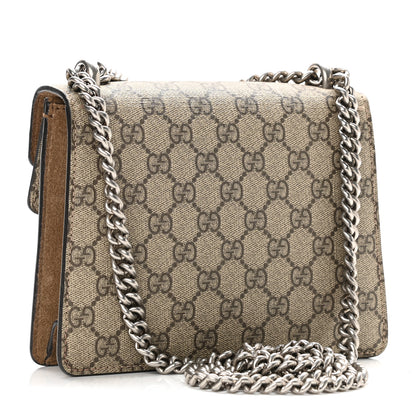 Gucci GG Supreme Monogram Mini Dionysus Shoulder Bag Taupe 3 of 10
