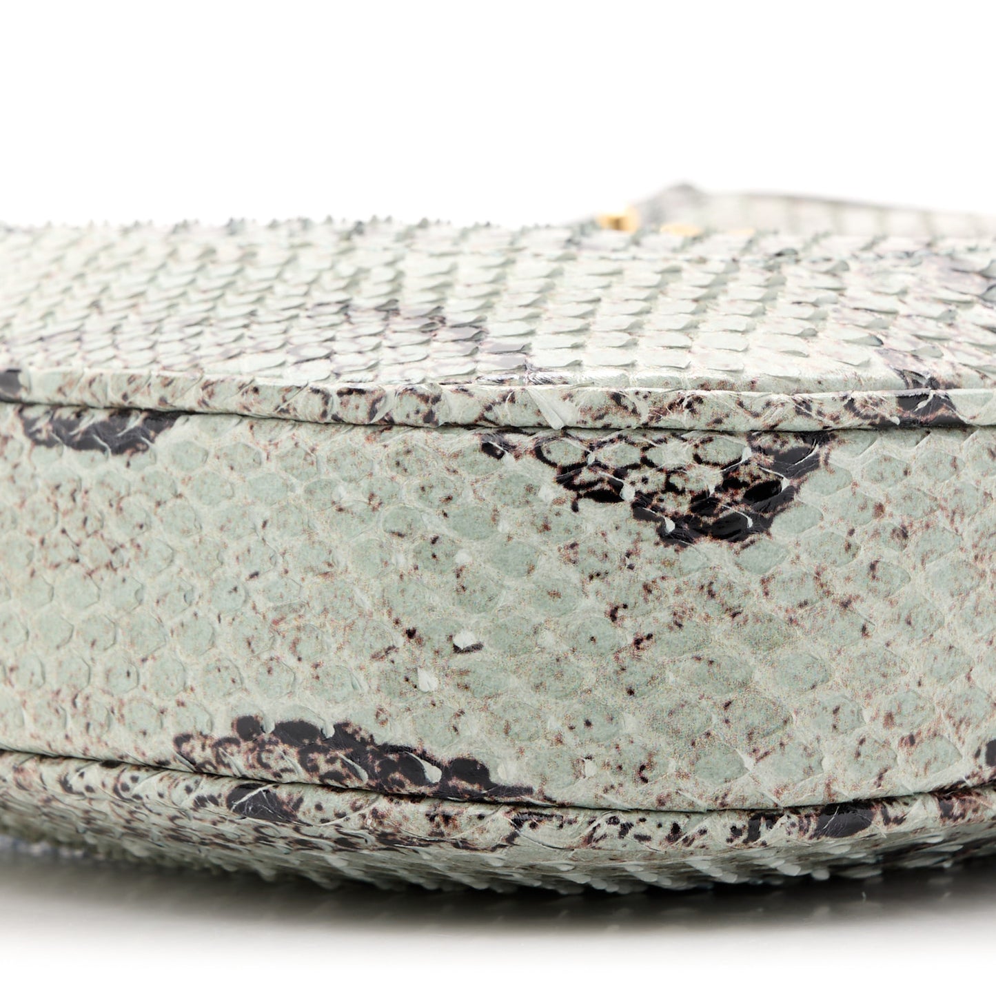 Snakeskin Calfskin Small Jackie 1961 Hobo Teal Light Teal