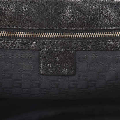 Gucci Velvet Web Blondie Medium Shoulder Flap Bag Black White 6 of 16