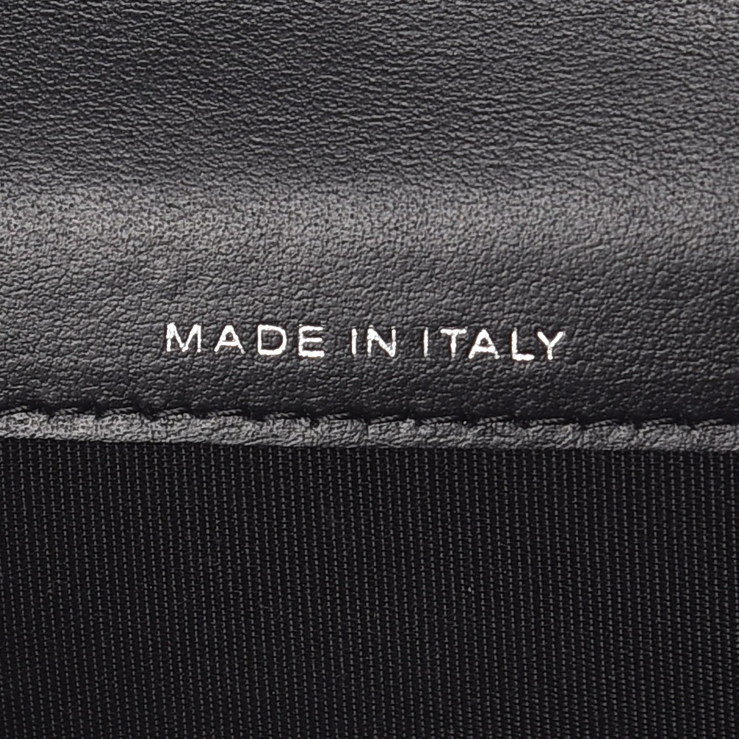 Lambskin Camellia Embossed Card Holder Wallet Black