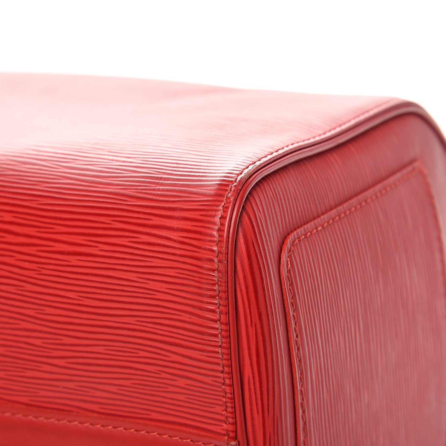 Louis Vuitton Epi Speedy 30 Castillan Red 12 of 13
