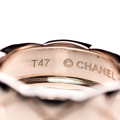 Chanel 18K Beige Gold Small Coco Crush Ring 47 4 3 of 6