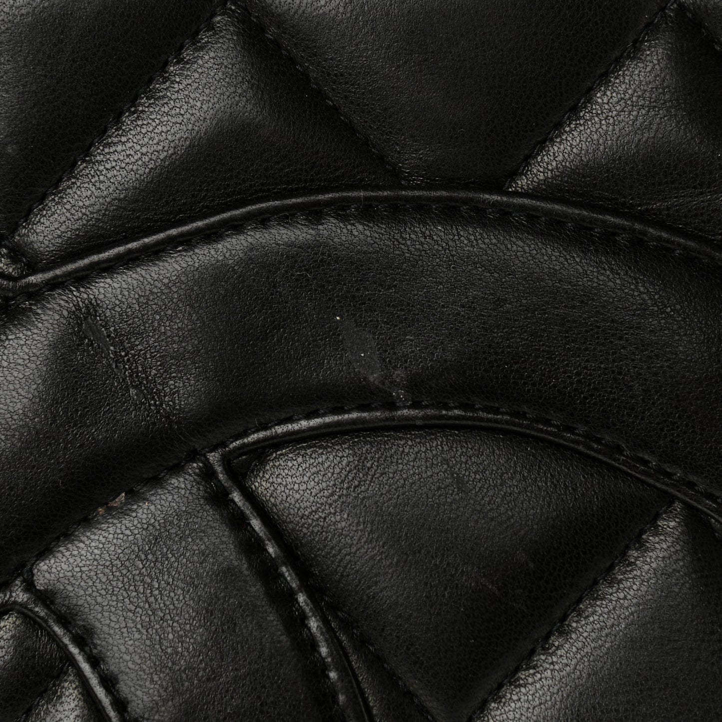 Caviar Quilted Medallion Tote Black