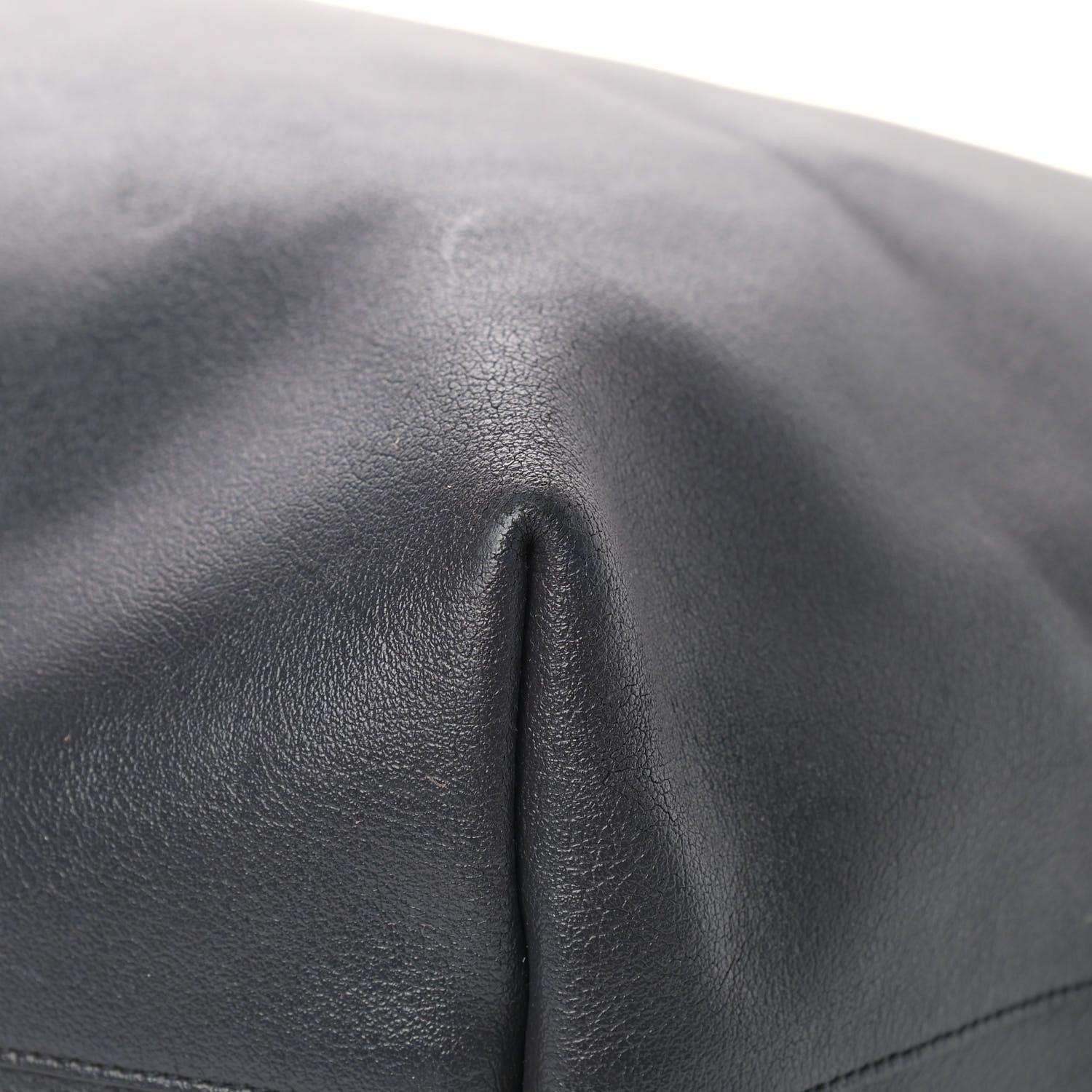 Saint Laurent Calfskin Large Shopping Tote Black Earth 10 of 18