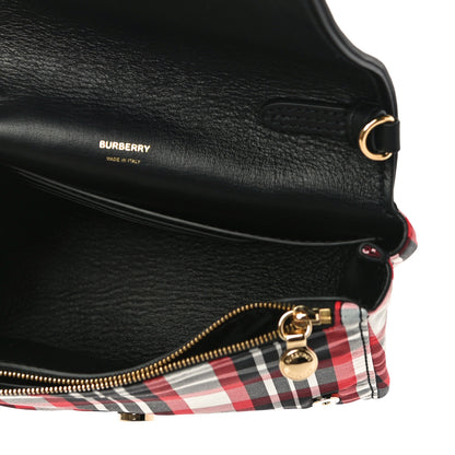Burberry Nylon Hackberry Crossbody Bag Red Black White 7 of 10