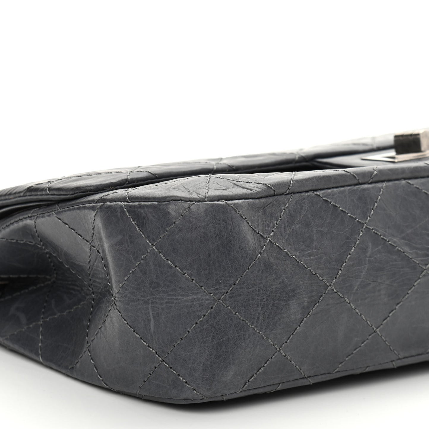 Aged Calfskin 50th Anniversary 2.55 Reissue 227 Flap Gris