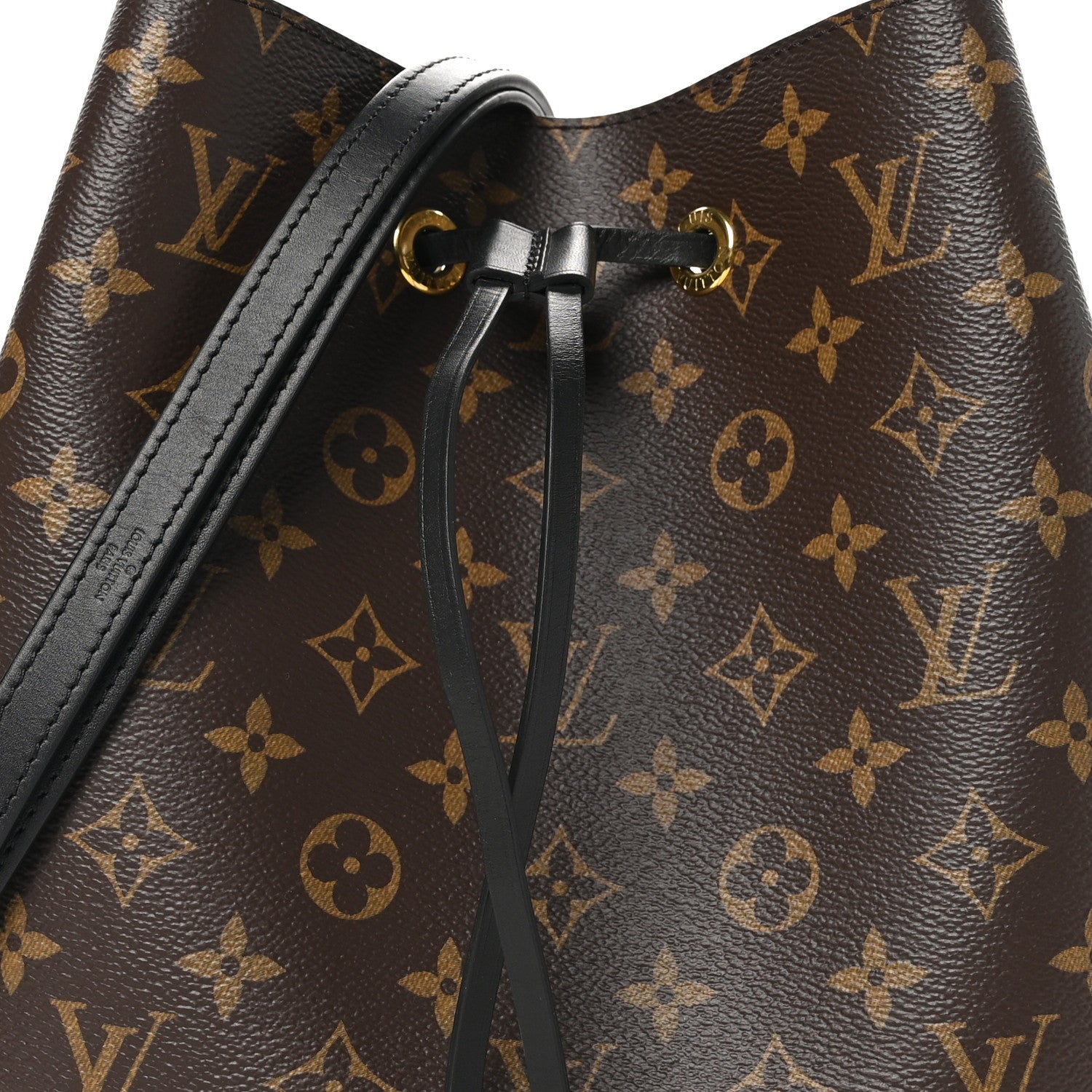 Louis Vuitton Monogram Neonoe MM Black 7 of 11