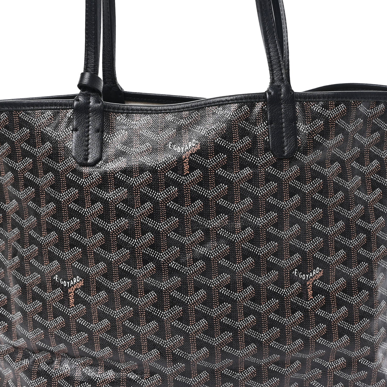 Goyard Goyardine Saint Louis PM Black 9 of 11