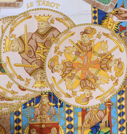 Hermes Silk Le Tarot Scarf 90 1 of 8