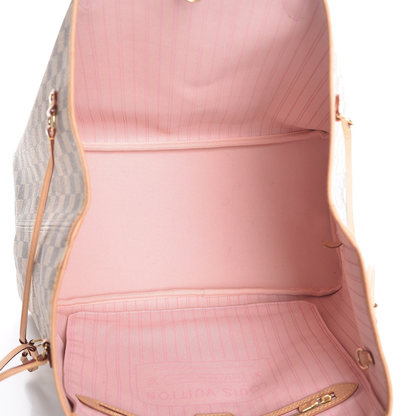 Damier Azur Neo Neverfull GM Rose Ballerine
