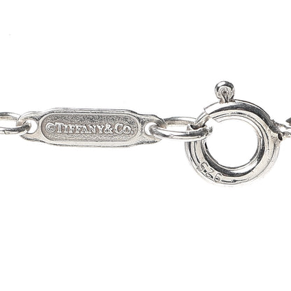 Tiffany Sterling Silver Mini Heart Key Pendant Necklace 4 of 5