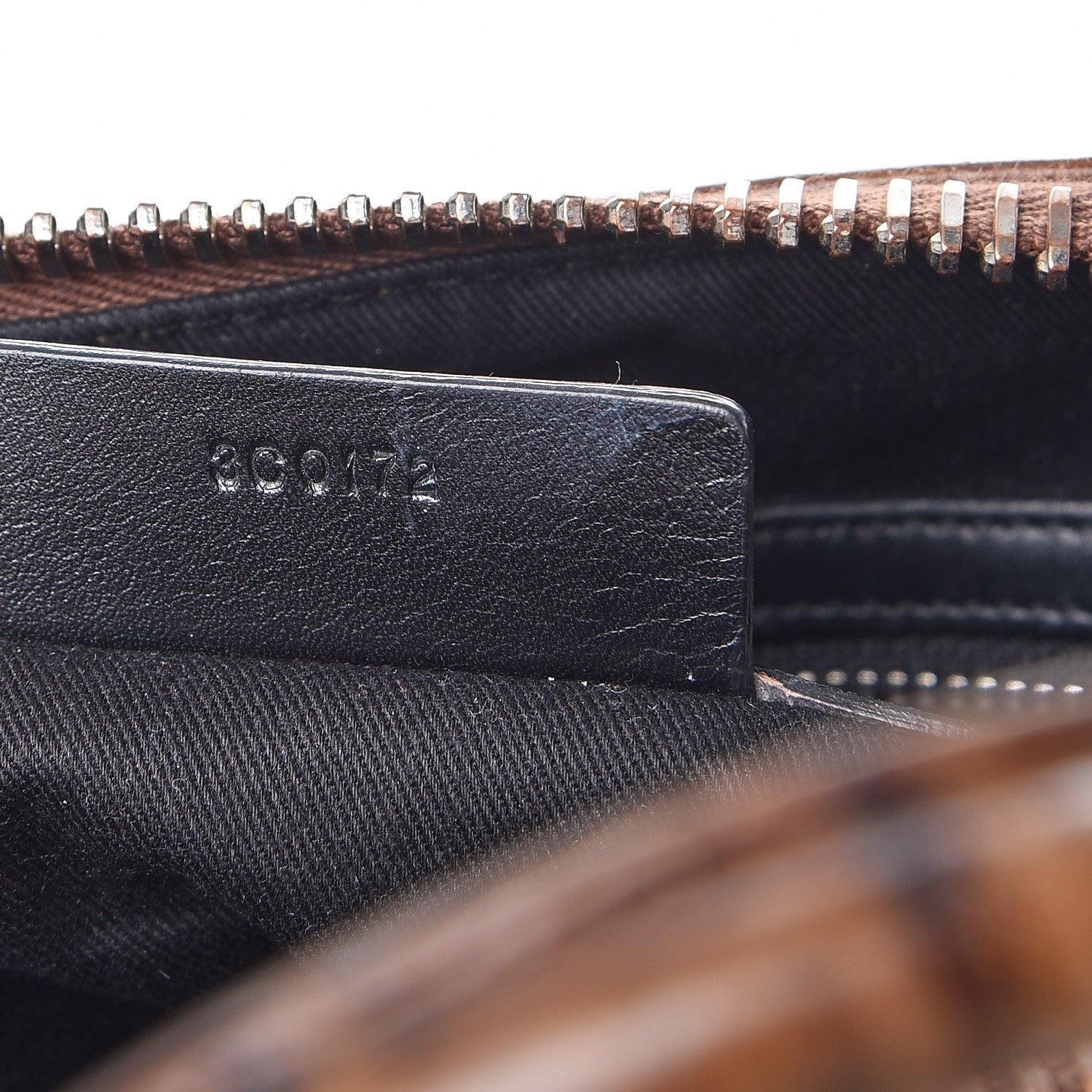 Givenchy Calfskin Crocodile Embossed Medium Antigona Brown 7 of 9