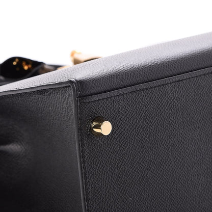 Hermes Epsom Kelly Sellier 32 Black 32 of 33