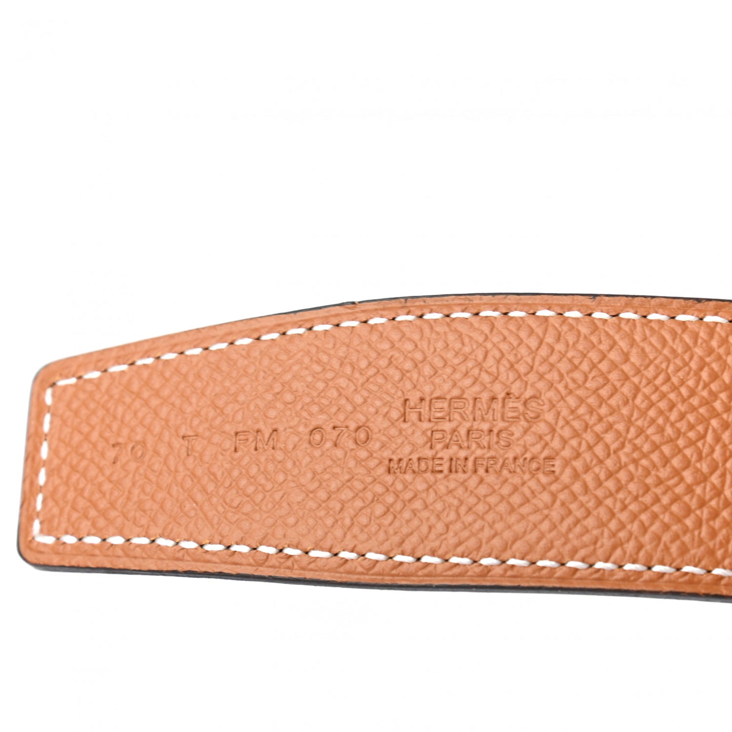 Swift Epsom 24mm Belt Strap 70 Black Gold